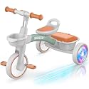 SEREED Colorful Lighting Kid Tricycle Gift Toy for Ages 2-5 Boys Girls