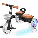 SEREED Colorful Lighting Toddler Tricycle Gift Toy for Ages 2-5 Boys Girls