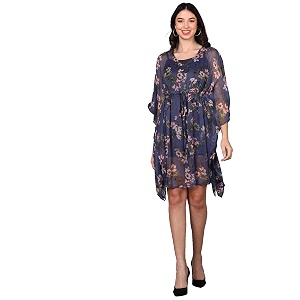Serein Womens Chiffon Kaftan 15 Casual Dress