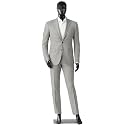 SereneLife 73" Tall Full-Body Male Mannequin With Adjustable Head, Flexible Limbs And Detachable Design, Perfect For Clothing Stores, Boutiques, Exhibitions And More