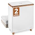 SereneLife Luxury Rectangle Towel Warmer - Spa &amp; Bathroom Heater with Custom Fragrance, Auto Shut-Off, Fits 2 large Towels, Blankets, Bathrobes, PJ's - Perfect Gift for Him &amp; Her (Rose Gold)