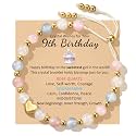 Sereney Birthday Gifts for Girls, 9-18 Year Old Birthday Crystal Bracelets