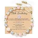 Sereney Birthday Gifts for Girls, 9-18 Year Old Birthday Crystal Bracelets
