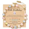 Sereney Birthday Gifts for Girls, 9-18 Year Old Birthday Crystal Bracelets