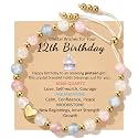 Sereney Birthday Gifts for Girls, 9-18 Year Old Birthday Crystal Bracelets