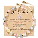 Sereney Birthday Gifts for Girls, 9-18 Year Old Birthday Crystal Bracelets