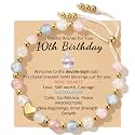 Sereney Birthday Gifts for Girls, 9-18 Year Old Birthday Crystal Bracelets