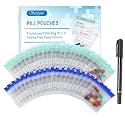 Serfeymi 48 Pcs Pill Pouches Bags for Travel 3 x 3 in 12 mil(Double Sided)