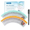 Serfeymi 48 Pcs Pill Pouches Bags for Travel 3 x 3 in 12 mil(Double Sided)
