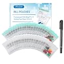Serfeymi 48 Pcs Pill Pouches Bags for Travel 3 x 3 in 12 mil(Double Sided)