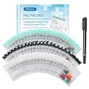 Serfeymi 72 Pcs Pill Pouches Bags for Travel 3 x 3 in 12 mil(Double Sided)