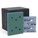 Serious Grit - 3x4 10mm Foam Sanding Pads - 280-380 Grit Finish - 10 Pack