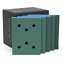 Serious Grit - 3x4 5mm Foam Sanding Pads Assortment - 10 Pack Box