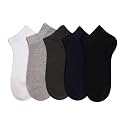 SERISIMPLE Women Viscose Bamboo Ankle Socks Low Cut Thin Sock Lightweight Pastal Color Soft Sock 5 Pairs