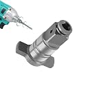 Serplex® 1/2 to 1/4 Inch Hex Socket Adapter for Drill Wrench, Alloy Steel
