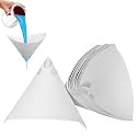 Serplex® 100Pcs Paint Paper Funnel Filters, 100 Mesh Singhle Use Strainers