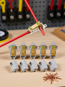 serplex 10awg t type wire connector kit wire connector wire connector grey pack of 10