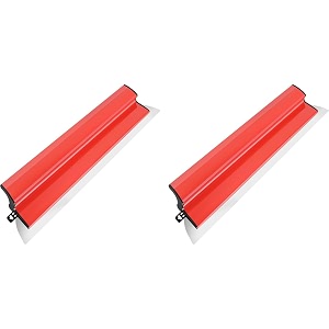 serplex 2362 inch 60cm skimming blade stainless steel trowel drywall smoothing spatula plastering for large working area wall decoration construction tool 2 pcs