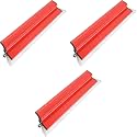 Serplex 23.62 Inch 60CM Skimming Blade Stainless Steel Trowel Drywall Smoothing Spatula Plastering for Large Working Area Wall Decoration Construction Tool 3 PCS