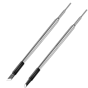 serplex 2pcs soldering iron tips 5v8w replacement heads