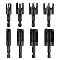 Serplex 8Pcs Assorted Hole Saw Drill Bit
