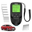 Serplex Paint Thickness Gauge 0~2000um Fe NFe Auto-Calibrated LCD Backlight