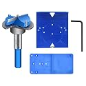 Serplex® Concealed Hinge Jig Kit 35mm Forstner Drill Bit Hinge Jig Template