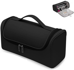 serplex hair dryer organizer bag for dyson airwrap travel storage bag free standing dryer holder
