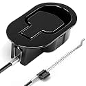 Serplex® Metal Recliner Sofa Handle Replacement Parts with Cable, 4.9in