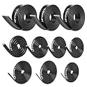 Serplex PE EVA Heat Shrink Tubing Kit, 10 Sizes, 3: 1 Ratio, 1.6-19.1mm