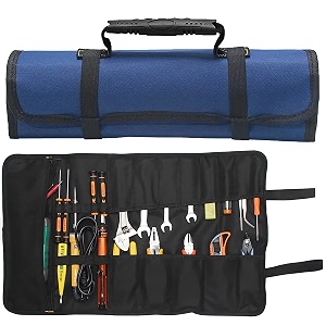 serplex roll up tool bag large 600d oxford zipper pouch portable
