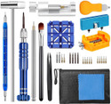 SERPLEX Watch Repair Kit Essential Tool Set for Battery Replacement and Strap Adjustment 7-piece Watch Repair Kit