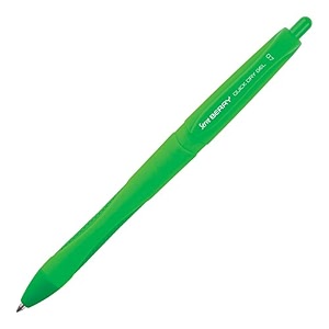 serve berry gel pen  tip size - 07 mm  quick dry gel ink  safe use with retractable tip  for writing sketching drawing - light green