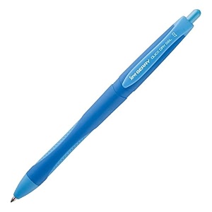serve sv-brgel07-mv berry quick dry gel pen 07 mm - light blue
