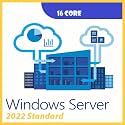 SERVER 2022 STANDARD 64 BIT 16 CORE OEM DVD LICENCE PACK