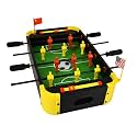 Serveuttam Foosball Table for Kids and Adults - Football Table Top Games | Mini Football Soccer Game | Indoor Games and Great Gift for Boys | 2 Handles and 6 Players Game (Yllow Red, Medium)