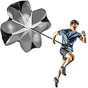 serveuttam Nylon Leosportz Single Medium Training Chute (142.2 Cm), Black