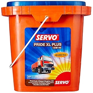 servo pride xl plus 15w-40 api ci4 engine oil for diesel cars 75 l