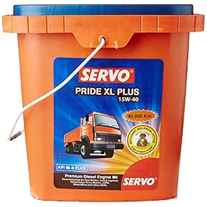 servo pride xl plus 15w-40 api ci4 engine oil for diesel cars10 l