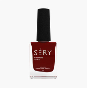 sery colorflirt nail paint dreamy plum