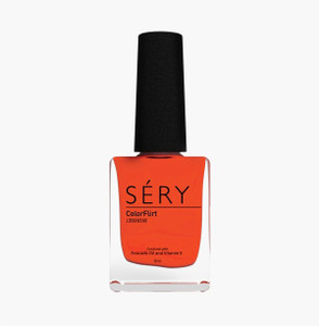 sery colorflirt nail paint fire orange