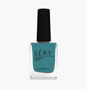 sery colorflirt nail paint hawaiian blue