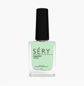 sery colorflirt nail paint mint affair