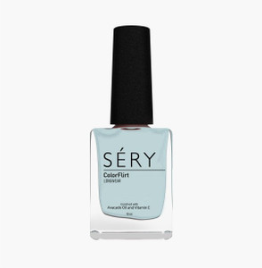 sery colorflirt nail paint ocean blue