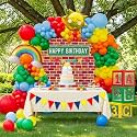 Sesame Friends party decorations Kit cartoon Theme decor