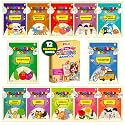 Set of 12 Colour Time Colouring Book for Kids, Fun Activity Book for Boys & Girls, Drawing Book for Kids 3-5 Years Old, Birthday & Return Gift