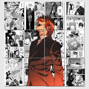 Set of 12 Light Yagami manga kit