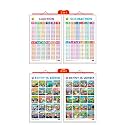Set of 2 |2 IN 1 ADDITION AND SUBTRACTION and 2 IN 1 BENNY IS BORED AND BENNY IS LONELY Early Learning Educational Charts for Kids| 20"X30" inch |Non-Tearable and Waterproof| Double Sided Laminated | Perfect for Homes