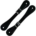 Set of 2 Handmade Leather Spur Straps – Western Horse Riding Gear for Cowboy, Men &amp; Women – Full Grain Leather Boot Accessories