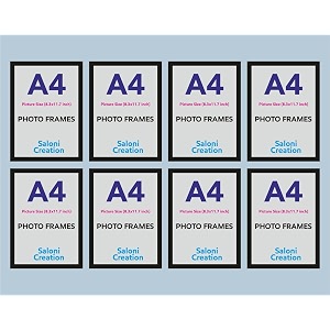 Set Of 3 A4 Size Photo Frame